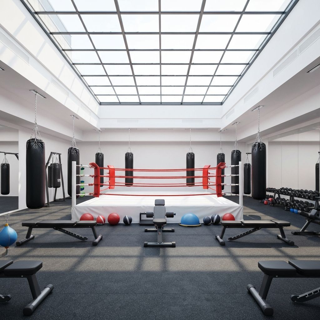 Boxing and striking area
