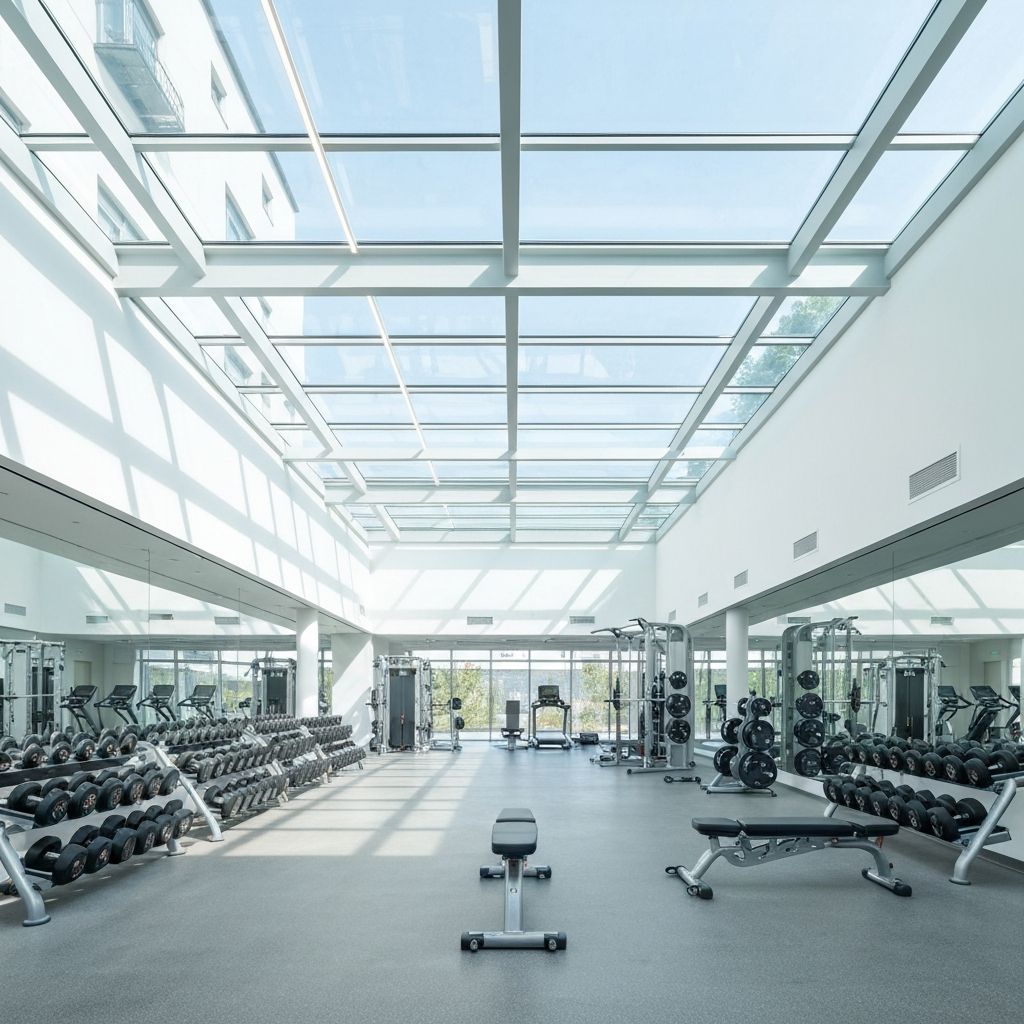 The Fit Club main training floor